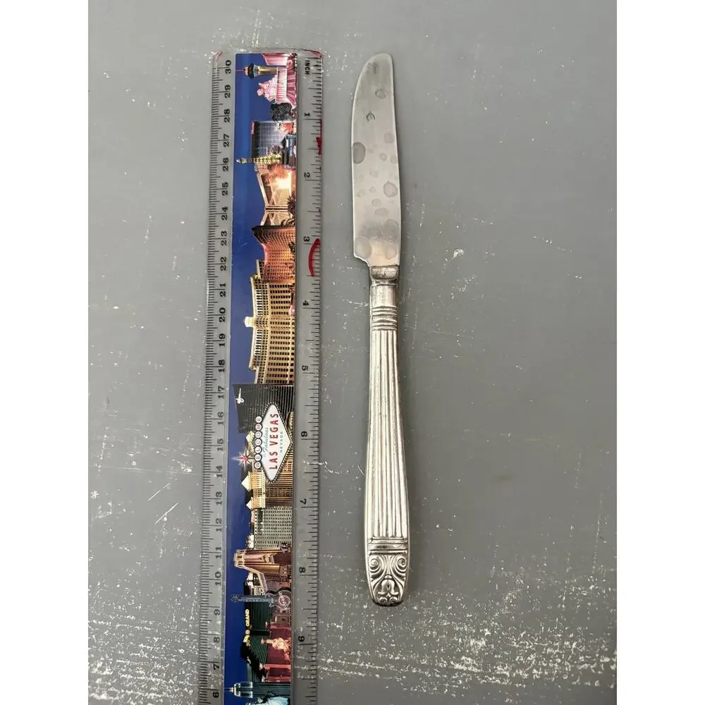 Harmony House Danish Queen Silverplate Dinner Knife Wallace Sears 1944